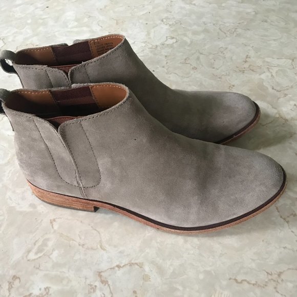 Kork-Ease Tan Suede Chelsea Boot Sz 8.5 - Picture 2 of 14